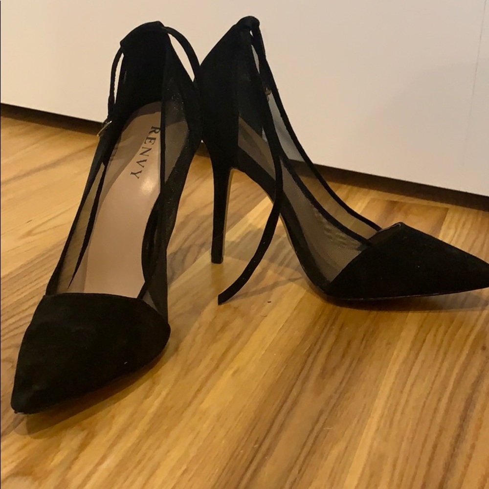 Renvy high heel with ankle strap